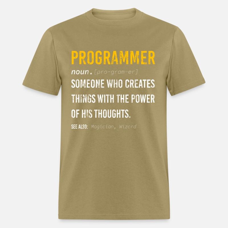 dev programmer funny definition power of thoughts