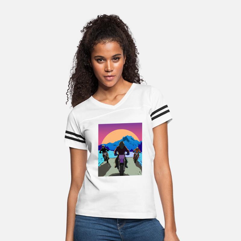 Dirt Bike Rider Sunset Mountain Road