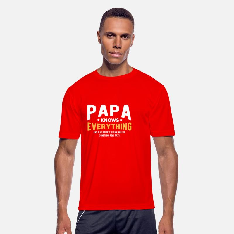 Distressed Papa Knows Everything 60th Bday