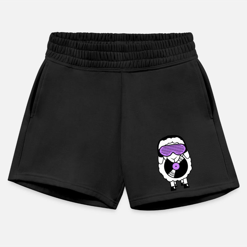 DJ Sheep Holds Vinyl Music Record Plate Club Party