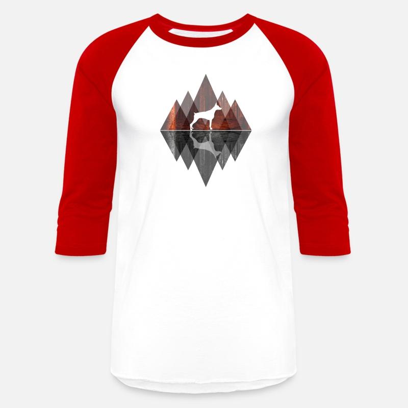 Doberman abstract - Geometry Dog Triangle