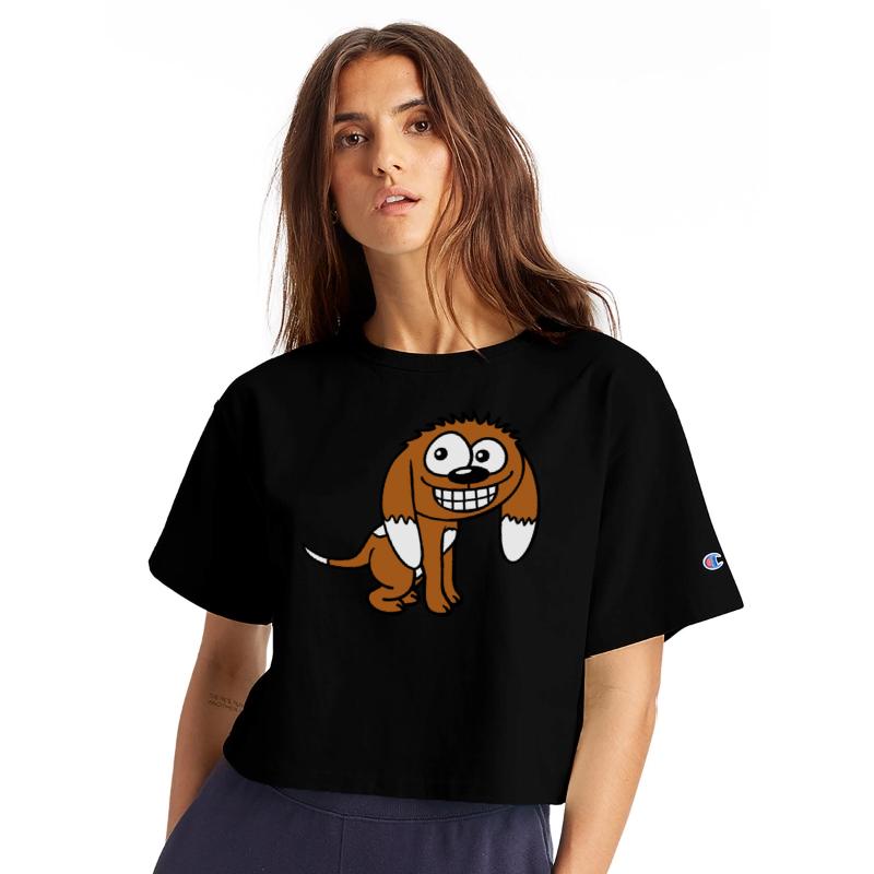 Dog Looks Funny Cheeky Grin Happy Smile Fun Comic