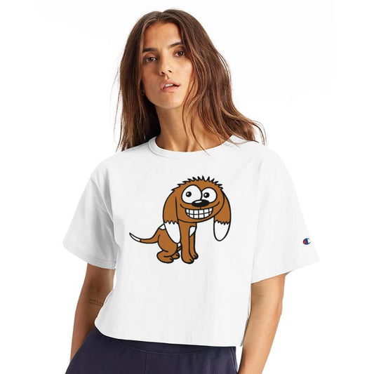 Dog Looks Funny Cheeky Grin Happy Smile Fun Comic