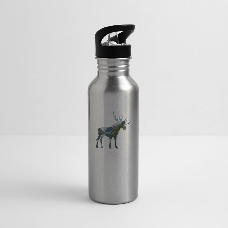 Double Exposure Animals Moose Funny Gift Idea