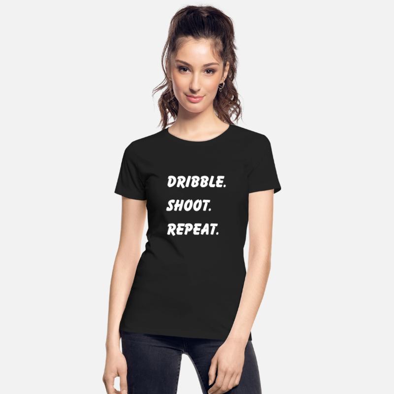 Dribble. Shoot. Repeat. Basketball T-Shirt