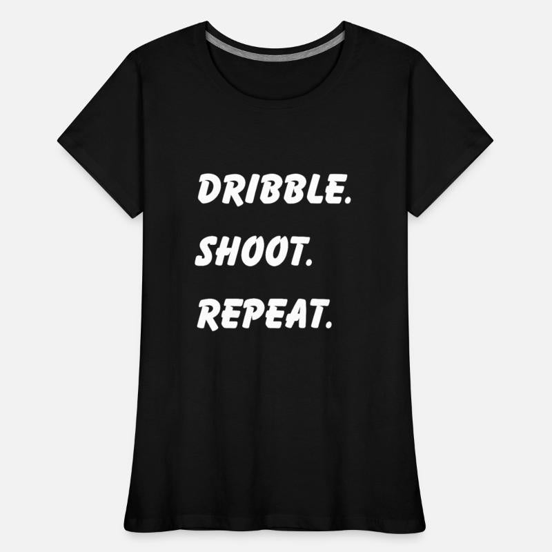 Dribble. Shoot. Repeat. Basketball T-Shirt