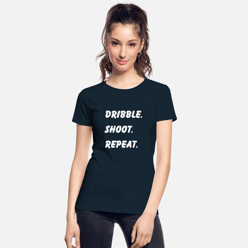 Dribble. Shoot. Repeat. Basketball T-Shirt