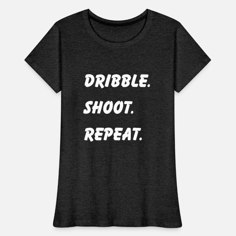 Dribble. Shoot. Repeat. Basketball T-Shirt