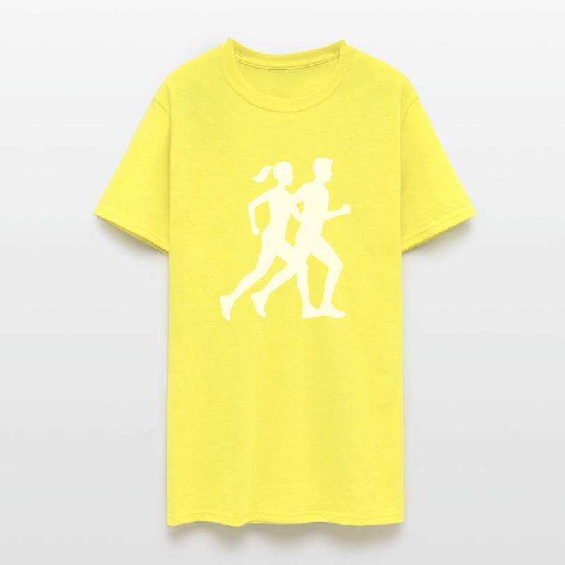 Dynamic Running Silhouettes on Active Wear