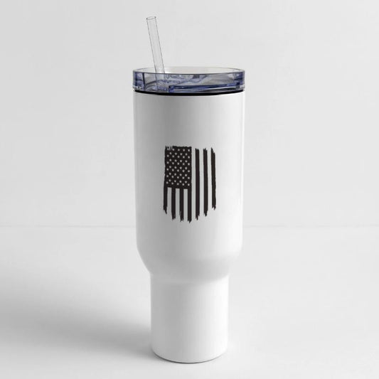 Eagle With American Flag