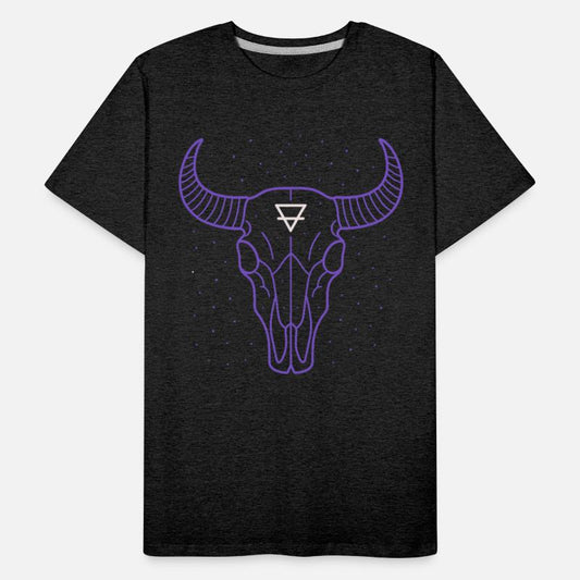 Earth Symbol Bull Skull | Mystic Minimal Art