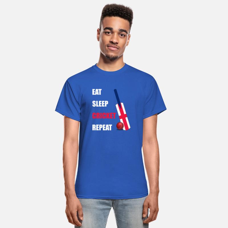 Eat Sleep Cricket Repeat England Flag Cricket Bat