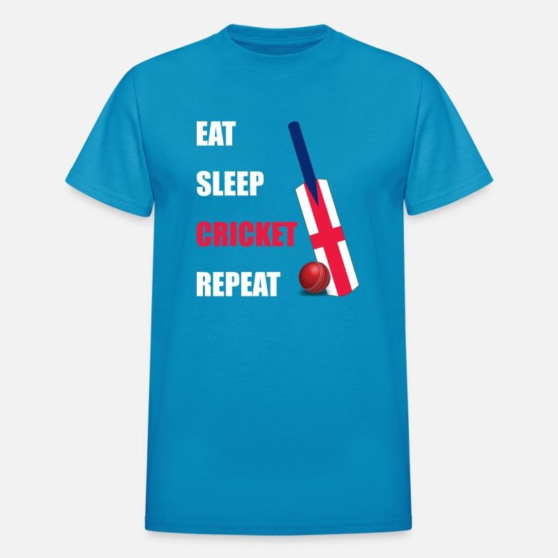 Eat Sleep Cricket Repeat England Flag Cricket Bat
