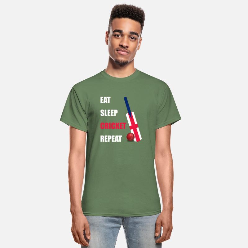 Eat Sleep Cricket Repeat England Flag Cricket Bat