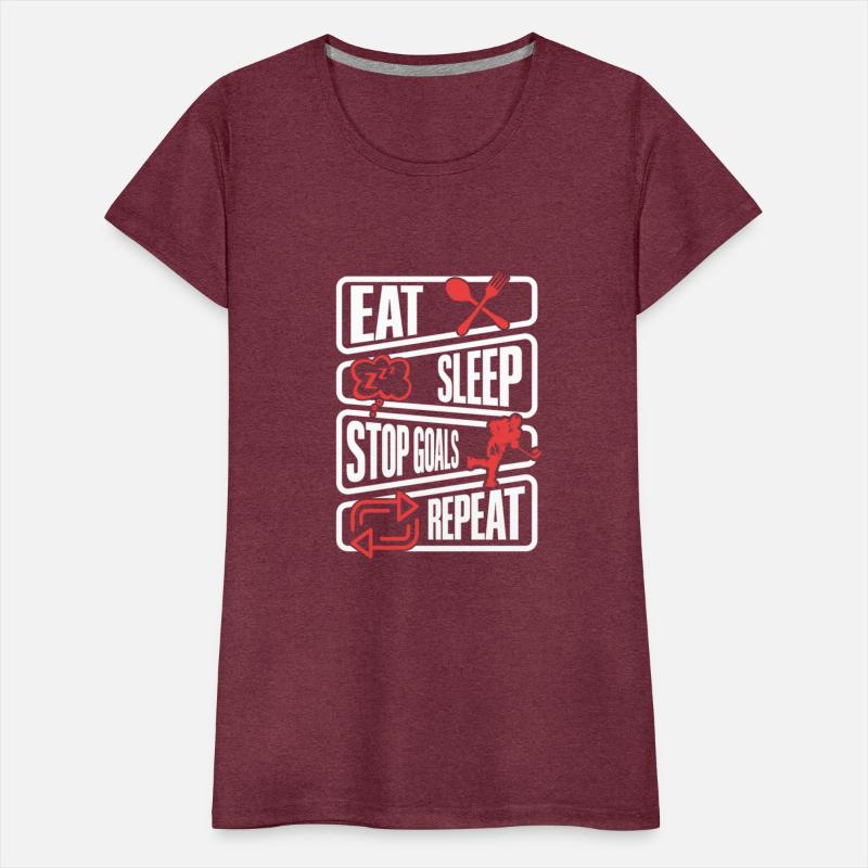 Eat, Sleep, Defend Goals Hockey