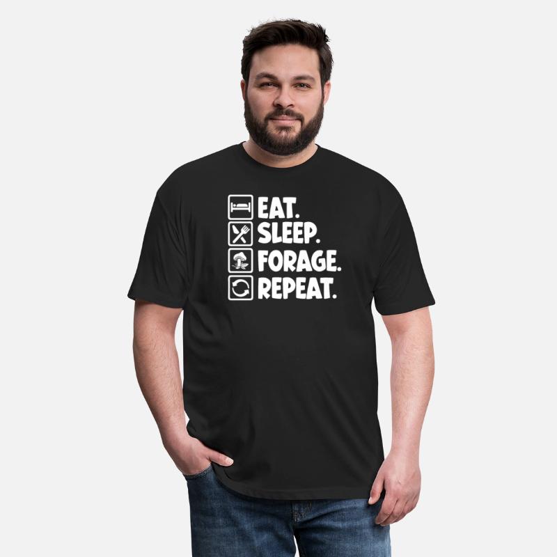Eat Sleep Forage Repeat Mushroom Picker