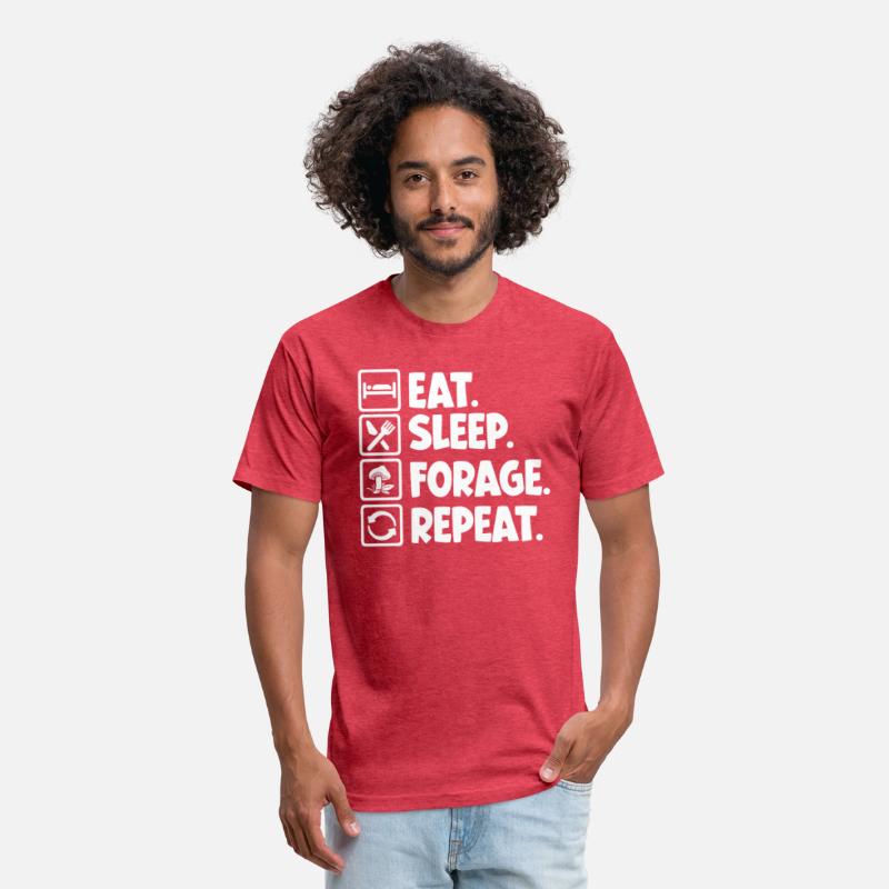 Eat Sleep Forage Repeat Mushroom Picker