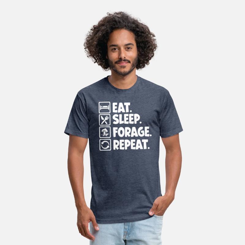 Eat Sleep Forage Repeat Mushroom Picker