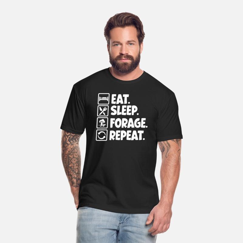 Eat Sleep Forage Repeat Mushroom Picker