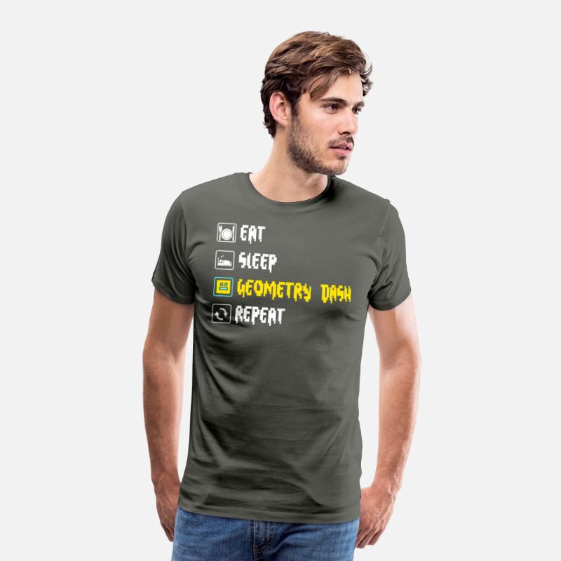 Eat sleep geometry dash repeat retro Jumper Repeat