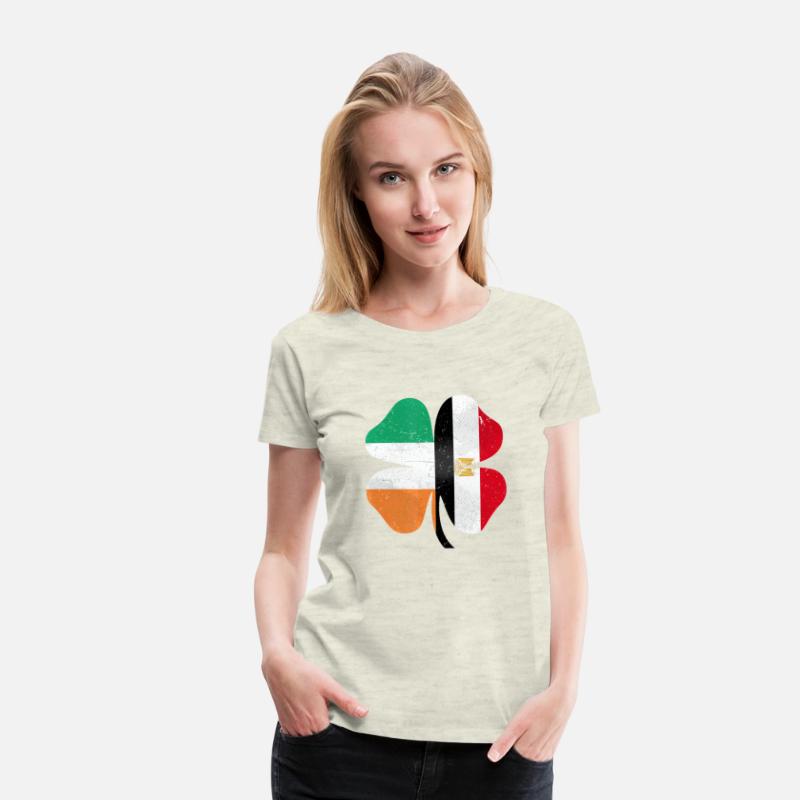 Egyptian Irish Shamrock Egypt Ireland St Patrick