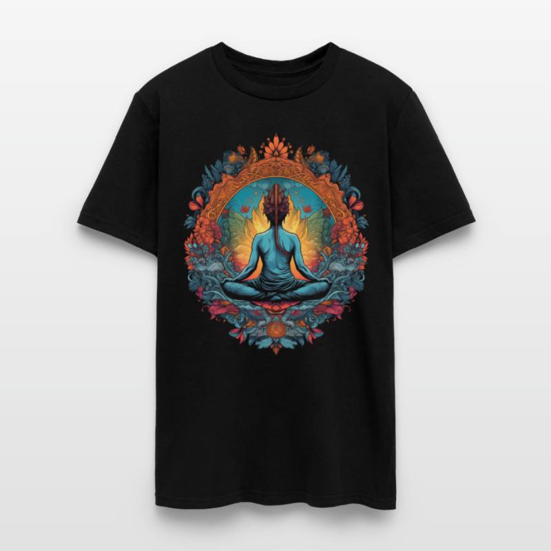 Elegant Lady Practicing Yoga