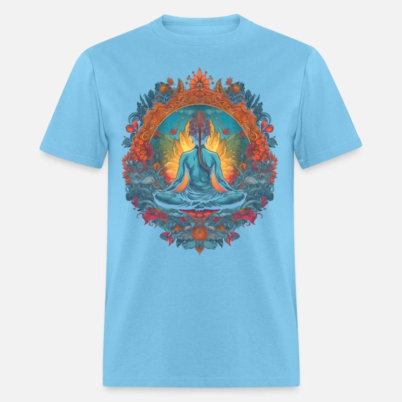 Elegant Lady Practicing Yoga