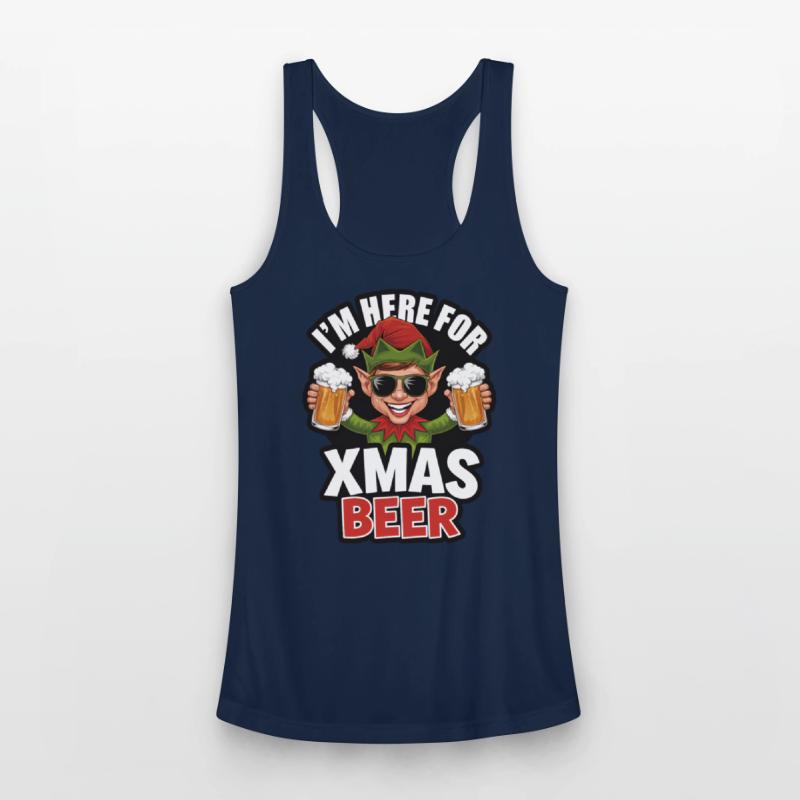 Elf Xmas Beer Christmas Saying Quote