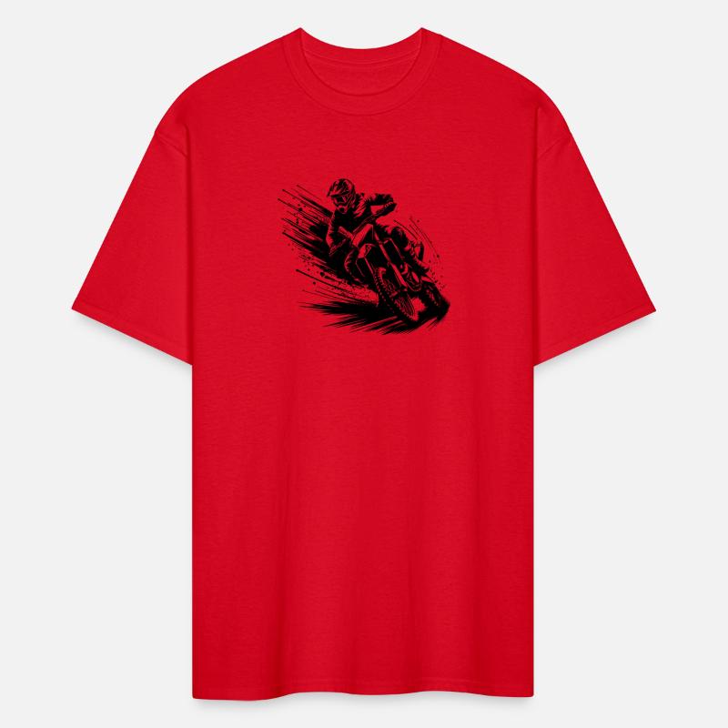 Enduro Rider With Power And Speed