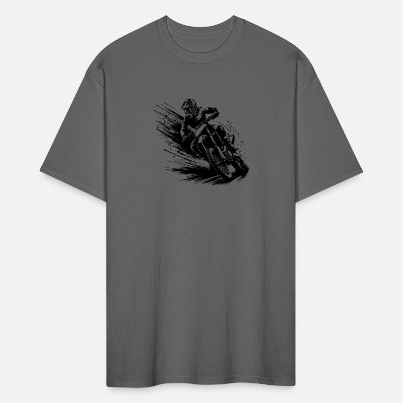 Enduro Rider With Power And Speed