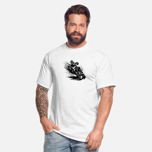 Enduro Rider With Power And Speed