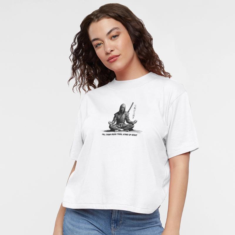 Fall down seven times, stand up eight with ninja