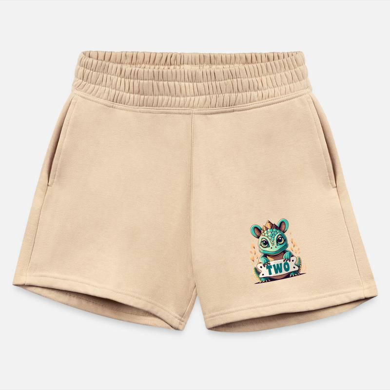 Fantasy Reptile Creature With Word "Two"