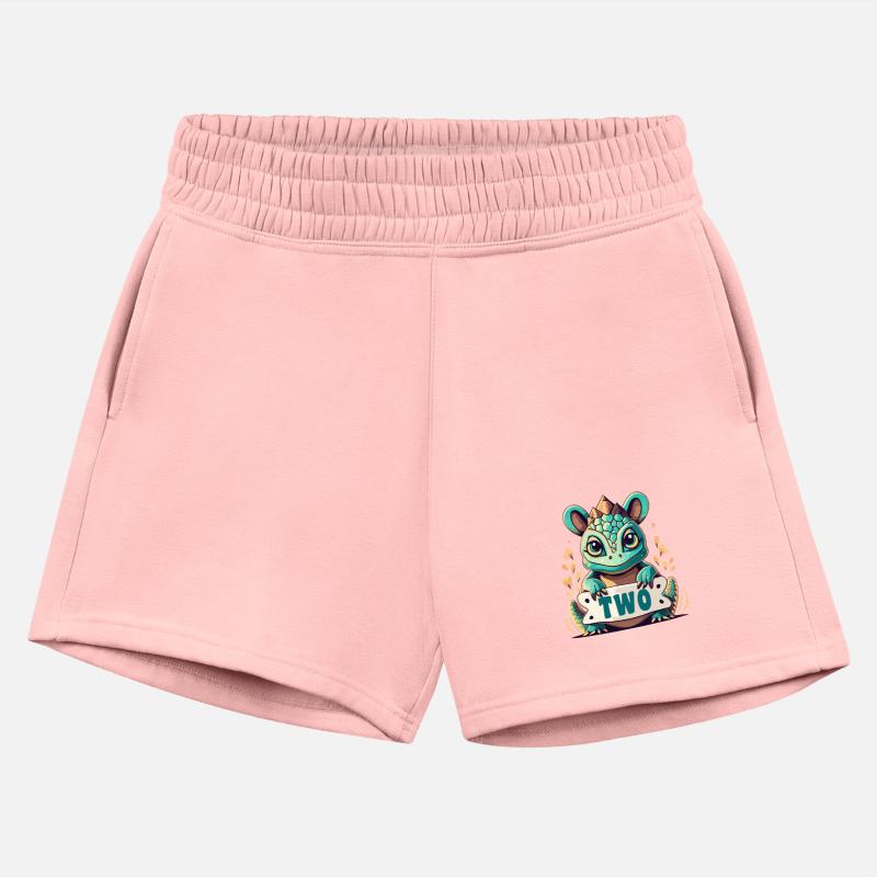 Fantasy Reptile Creature With Word "Two"