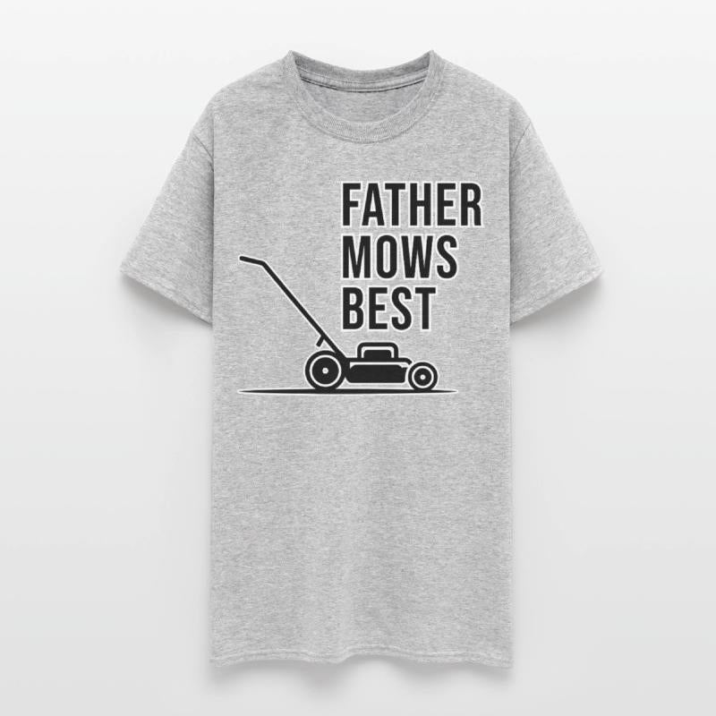 Father Mows Best Gardener