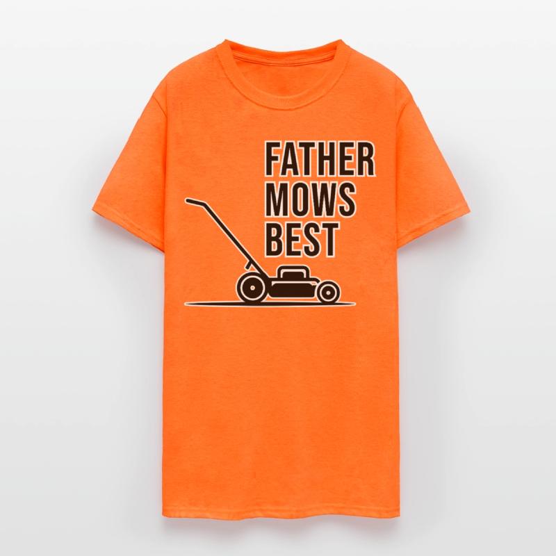 Father Mows Best Gardener