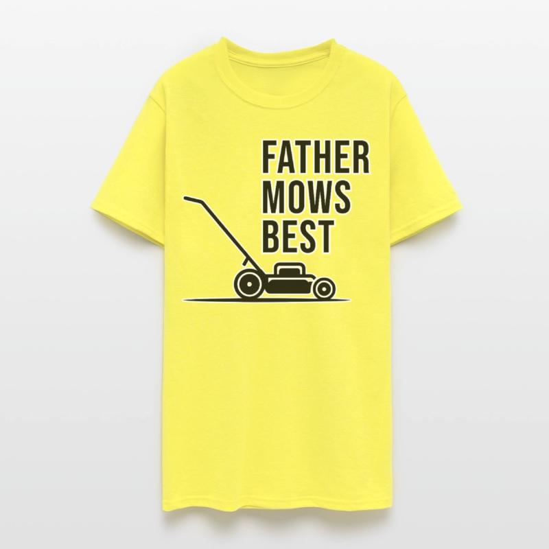 Father Mows Best Gardener