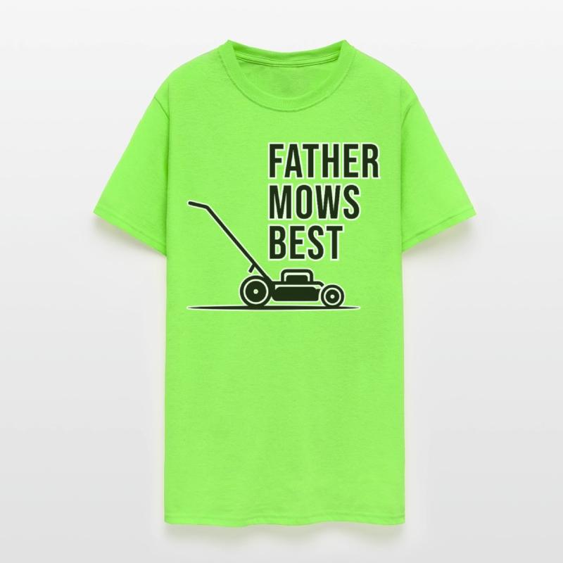 Father Mows Best Gardener