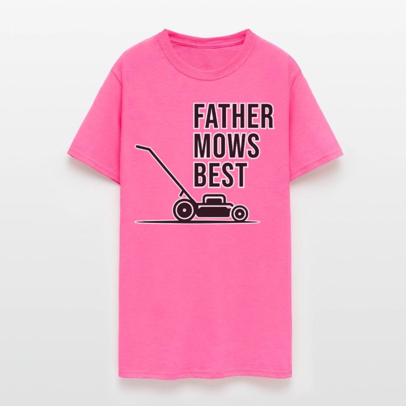 Father Mows Best Gardener