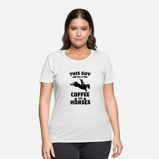 Father's day horse ride man rodeo coffee