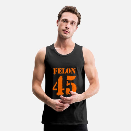 Felon 45 Orange Spray Paint Stencil Graffiti