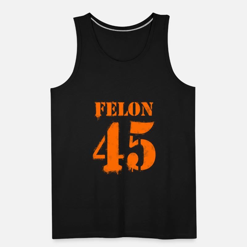 Felon 45 Orange Spray Paint Stencil Graffiti