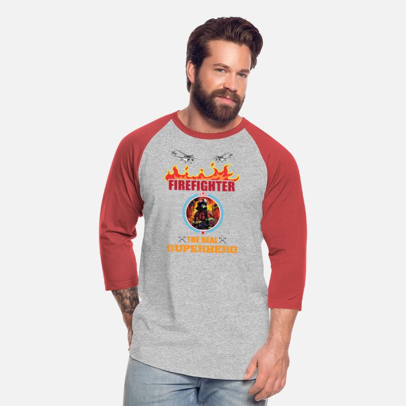 Fire Fighter T-Shirt-Superhero T-Shirt