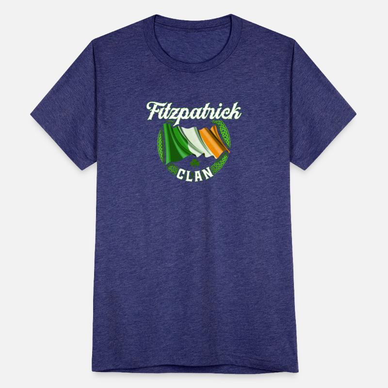 Fitzpatrick Surname Irish Last Name Ireland Flag