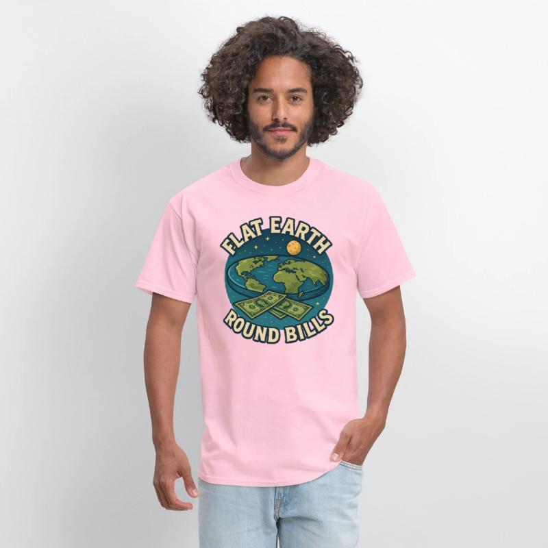 Flat Earth Conspiracy T-shirt