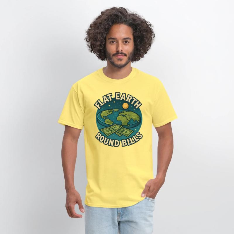 Flat Earth Conspiracy T-shirt