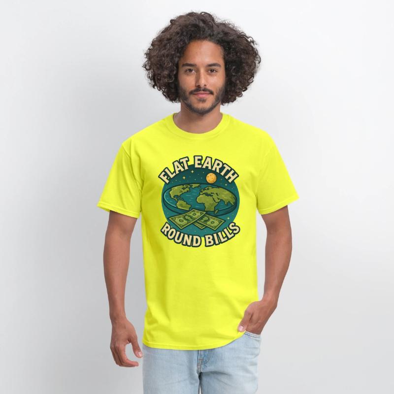Flat Earth Conspiracy T-shirt