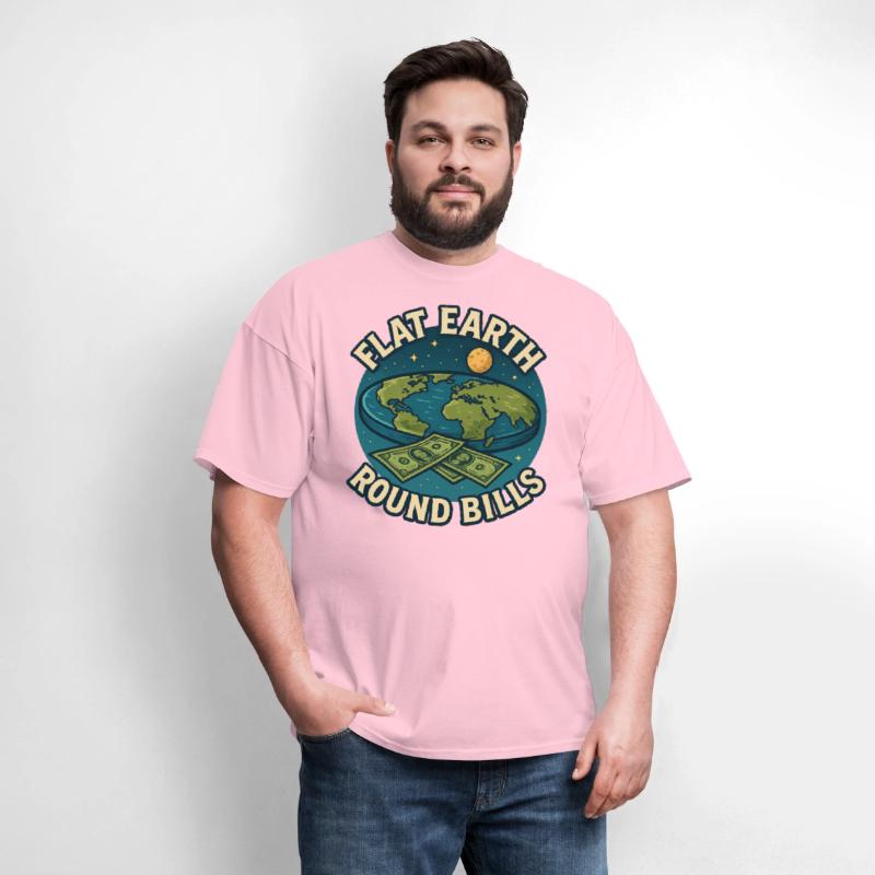 Flat Earth Conspiracy T-shirt