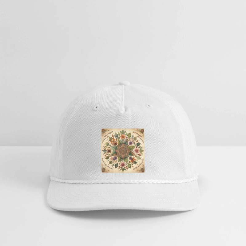 Floral Mandala with Sanskrit Inscriptions