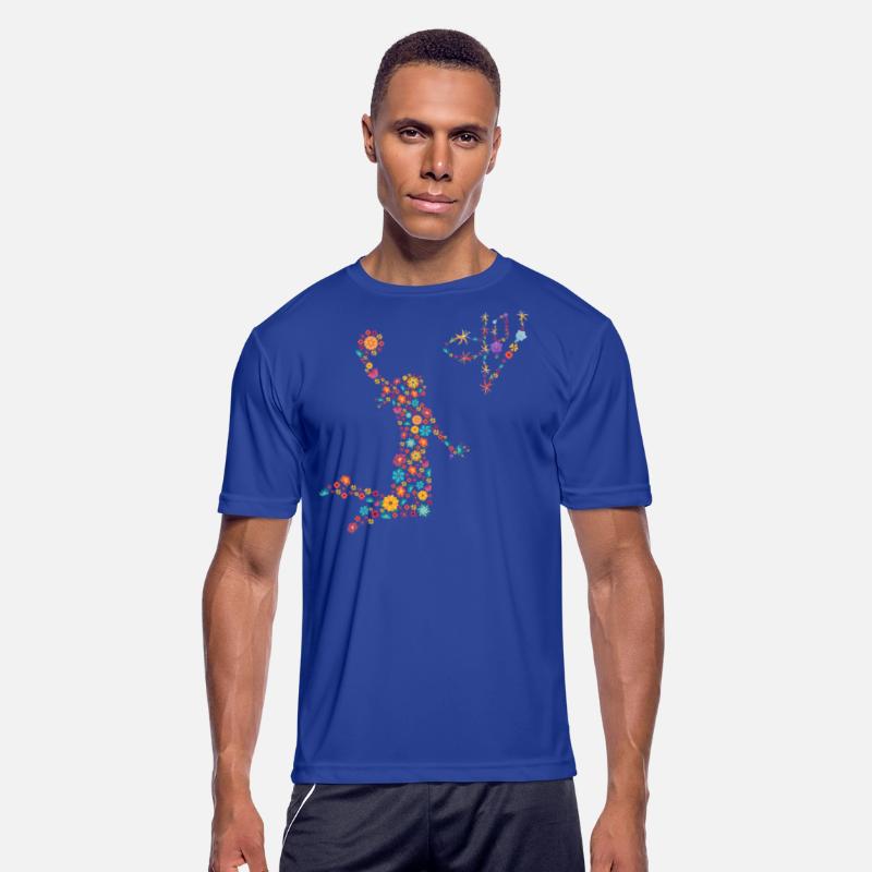 Flower Basketball Player Women